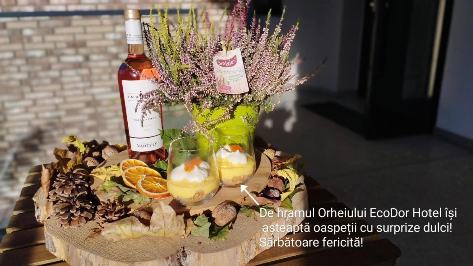 Ecodor Hotel Orhei Bagian luar foto